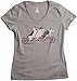 Fancy Welsh Corgis take a Tandem Bicycle to Tea Time | Ladies' V-neck T-shirt