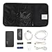 Hynes Eagle Portable Universal Electronics Accessories Cord Organizer Travel Organizer Cable Bag Grey for Women and Men