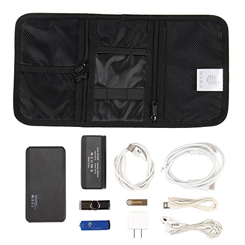image for Hynes Eagle Portable Universal Electronics Accessories Cord Organizer 