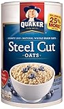 Quaker Oats Steel Cut Oatmeal, Breakfast Cereal, 30 Ounce