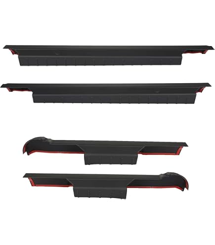 thumbnail image 2 of Black Rocker Panel Covers For 2007-2013 Chevy Silverado 1500 Extended Cab 2 of 4