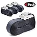 Audew Ratchet Tie Down Straps — 4Pk x 16Ft — 500 lbs Load Cap/1500 lbs Break Strength — Heavy Duty Lashing Straps for Motorcycles, Lawn Equipment, Moving Appliances — Cam Buckle Tie Down Straps