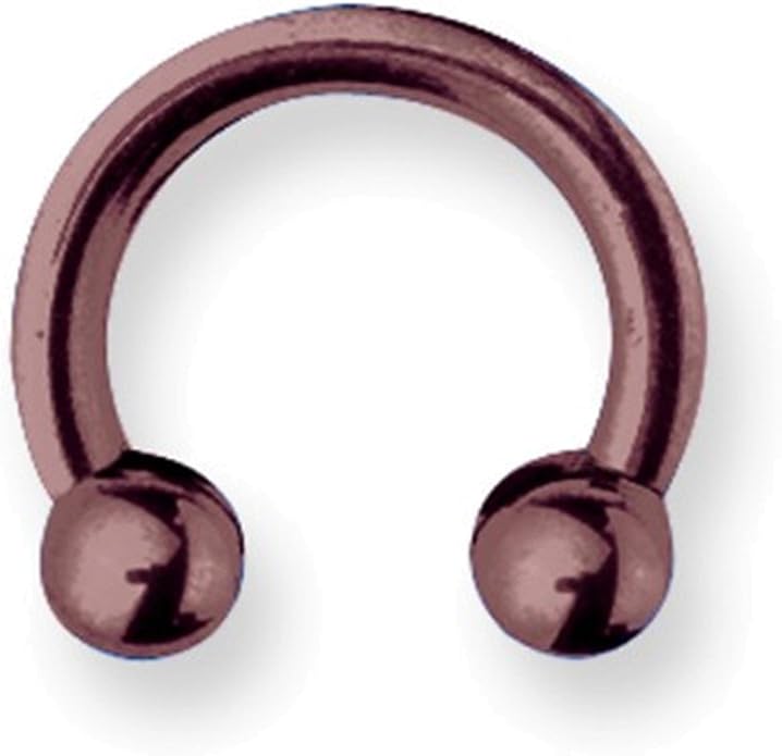 Jewelry Adviser Body Piercing Barbells 1pc Solid Titanium