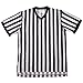 Winners Sportswear Official V-Neck Striped Referee Shirt Jersey