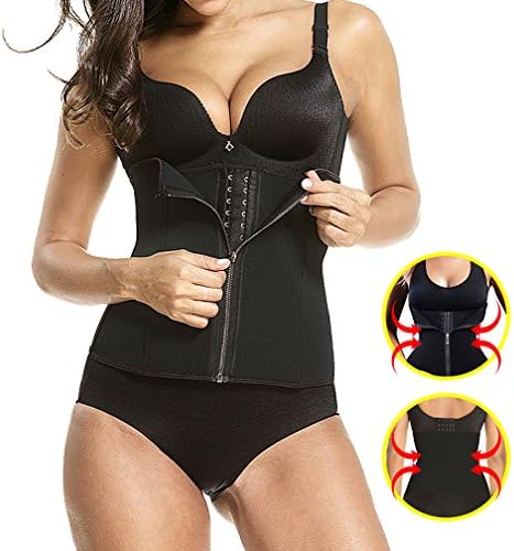 Jaaytct Waist Trainer Trimmer Corset Vest Belt for Weight Loss,Women’s Underbust Body Shaperwear