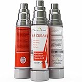 BB Beauty Balm Skin Care Cream for Face & Body - Moisturizer & Complexion Booster - Infused with Vitamins A, E, & Argireline to Reduce Wrinkles & Boost Collagen - Makeup Primer - 50 ml Pump - GMP Certified - USA Made by Nature Bound