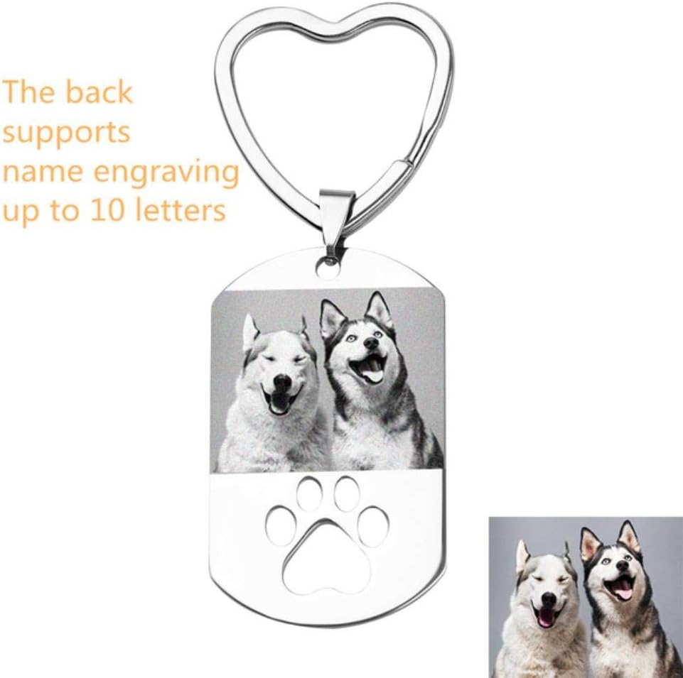 HKRT Personalized Calendar Keychain Stainless Steel Custom Hand-engraved Calendar Anniversary Private Custom Key ring Gifts,26-DZ0050