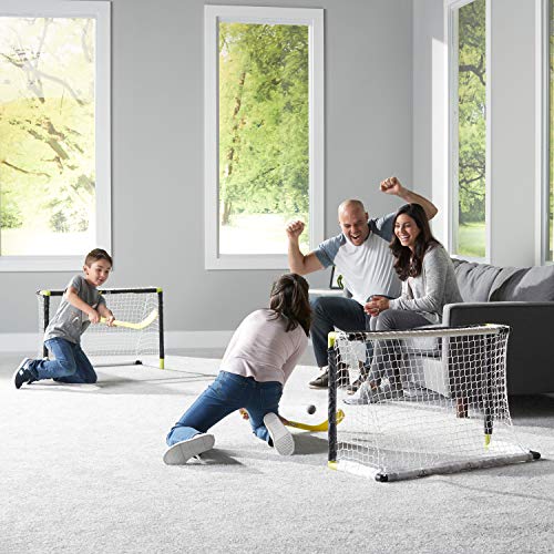 Franklin Sports Knee Hockey Goal Set Mini Hockey Goals 2 Goals