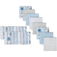 Baby-Waschlappen Set – 10 Stück, 25,4 X 25,4 Cm, Weich & Saugstark, Für Neugeborene, Bad & Küche