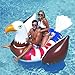 SWIMLINE ORIGINAL 90700 Patriotic Americana Eagle Pool Float | Oversized Ride-On Raft with Stable Design | Lounge Floatie Ideal for Summer Gatherings & Poolside Relaxation