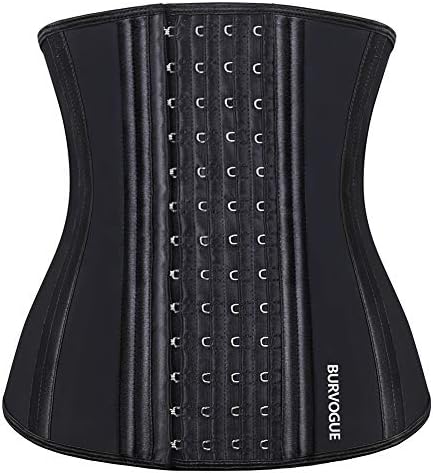 Waist Trainer for Weight Loss-Women Trimmer Slimmer Belt Latex Corset Cincher Body Shaper