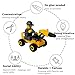 Buildable Vehicles with Minifigures Set of 16,Building Toy for Party Supplies,Birthday Favors for Kids,Gifts