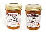 Mrs. Millers Mango Jam (Amish Made) ~ 2 / 8 Oz. Jars