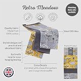 Cooksmart Retro Meadow 5 Piece Apron Oven Glove & Tea Towel Kitchen Set view 4