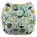 Blueberry Simplex All in One Diaper, Snails, One Size