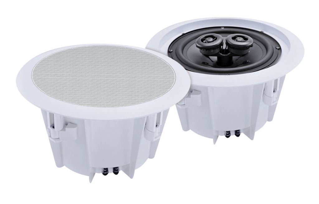 E-Audio 180 W 8-Inch 2-Way Ceiling Speaker - White