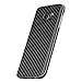 Armorsuit MilitaryShield Black Carbon Fiber Skin Wrap Film + HD Clear Screen Protector for Samsung Galaxy S7 - Anti-Bubble Film