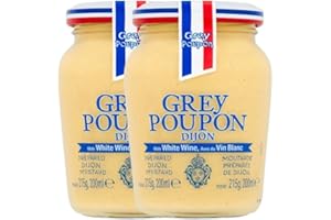 Grey Poupon Dijon Mustard (215g) - Pack of 2