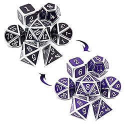 Haxtec Color Changing ByTemperature Metal DND Dice