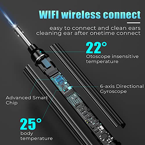 [ 2022 Latest] Ear Wax Removal Endoscope, Aviation Aluminum Earwax