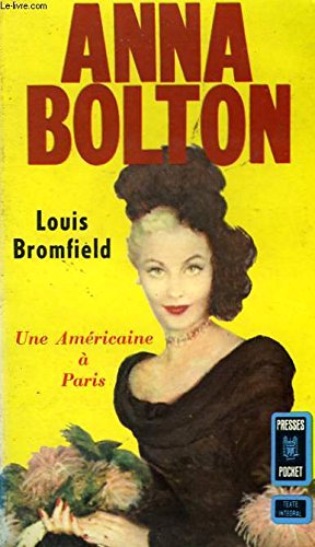 Anna Bolton by Louis Bromfield (Paperback)