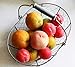 SLPR Metal Chicken Wire Basket Storage with Handle (Grey, Set of 2) | Farmhouse Decorative Storage Boxes for Shelves