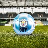 Hy-Pro Man City Classic Signature Football Size 5 with Metallic Finish view 2