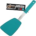 Gorilla Grip Nonstick Heat Resistant BPA-Free Silicone Spatula, Non Scratch Flexible Head for Pan, Slip Resistant Soft Rubber