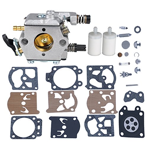 Butom WT-170 Carburetor With Repair Rebuld Gasket Fuel Filter For WT-170-1 Chainsaw 503281504