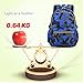 Macbag School Backpack Bookbag Durable Camping Backpack for Boys and Girls (Camouflage Blue 2)