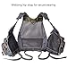 Bassdash Strap Fishing Vest Adjustable for Men and Women, for Fly Bass Fishing and Outdoor Activities