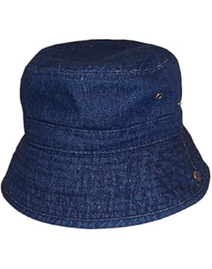 Baby Infant Distressed Washed Denim Cotton Adjustable Bucket Hat