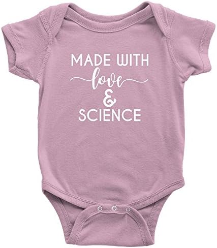 Made with Love and Science Baby Onesie for IVF, Surrogate
