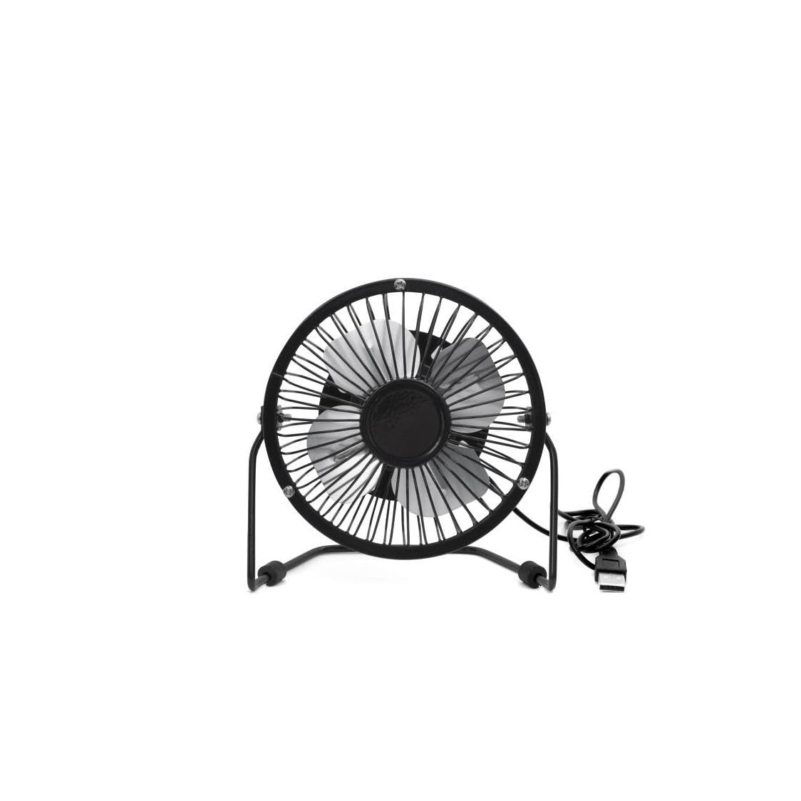 Kikkerland US143-BK USB Desk Fan -Black