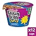 Kellogg's Raisin Bran Crunch Cereal in a Cup - High Fiber Breakfast, Non-Perishable Cereal Cups (Pack of 12, 2.8 oz Cups)