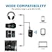 Ifecco Bluetooth Receiver, Portable Wireless Receiver Hands-free & Wireless Car Kits for Home/Car Audio Stereo System