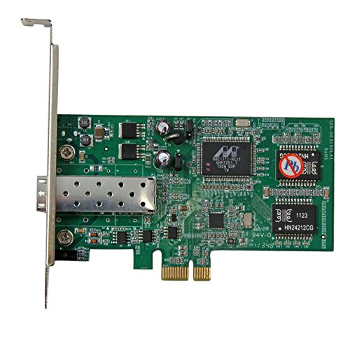 StarTech.com PCI Express Gigabit Ethernet Fiber Network Card with Open SFP (PEX1000SFP2)