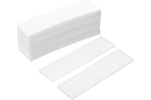 uxcell 20 Pcs Plastic Flat Shims for Leveling, 3mm(1/8") Structural Tile Composite Shims, Plastic Glazing Blocks for Home Imp