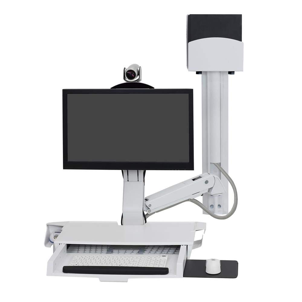 Ergotron StyleView Sit-Stand Combo System with Work-Surface Mounting Kit for LCD