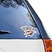 NBA Rico Industries Die Cut Vinyl Decal, Oklahoma City Thunder , 5 x 7-inches