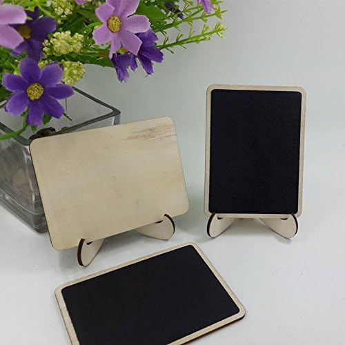 10 Mini Clip On Blackboard/Chalkboard For Wedding/Party Buffets Table Wodden