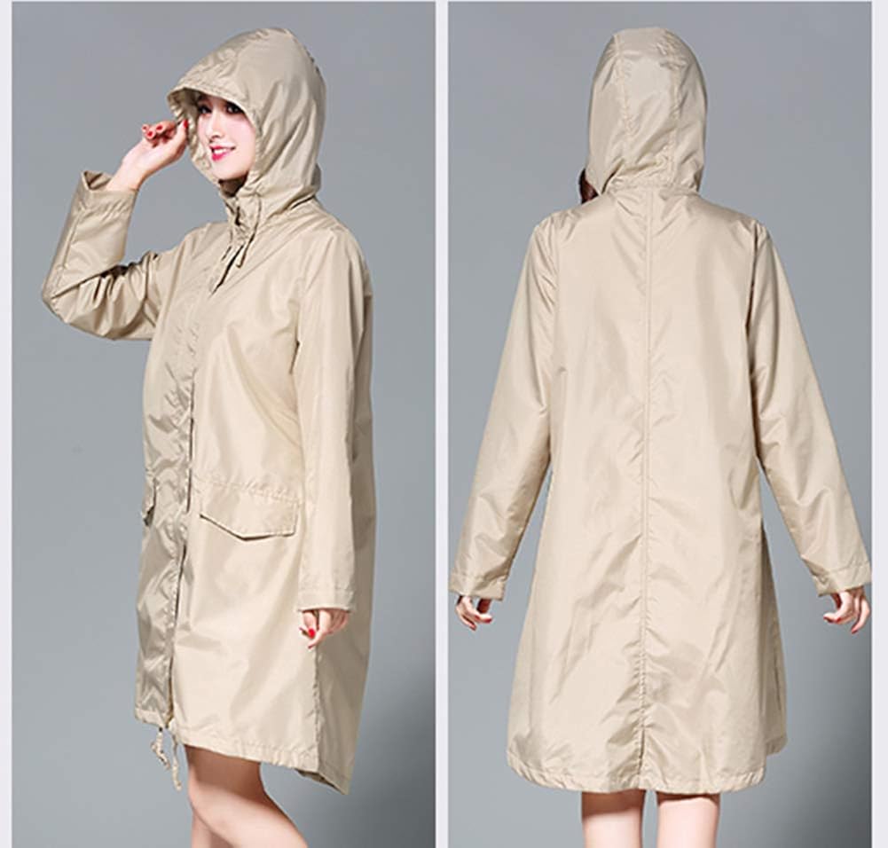 Kedera Womens Waterproof Lightweight Raincoat Hooded Outdoor Hiking