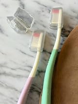 Chikoo Paws & Claws 5 Portable Toothbrush Head Covers - Transparent Case view 4