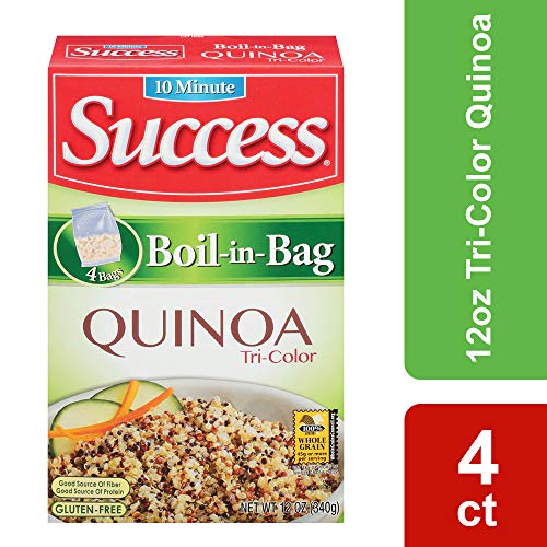 Success Boil in Bag Tri-Colored Quinoa, 12-Ounce (Pack of 6)