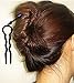 yueton Pack of 12 Office Lady Style Magic Simple Fast Spiral Hair Braid Twist Styling Tool Clip Pin