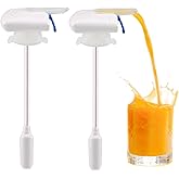 2Pack Automatic Drink Dispenser, Milk Dispenser for Fridge Gallon, Milk Gallon Dispenser, Can Prevent Milk Juice Beer Spill P