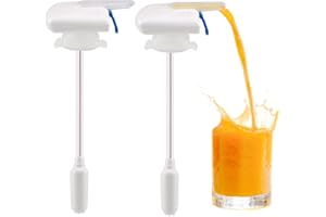 2 Pack Automatic Drink Dispenser, Milk Dispenser for Fridge Gallon, Milk Gallon Dispenser, Can Prevent Milk Juice Beer Spill 