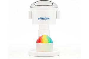 Hawaiian Shaved Ice Kid-Friendly S700 Classic Snow Cone and Shaved Ice Machine with Instruction Manual, Tip Card, and 1-Year 