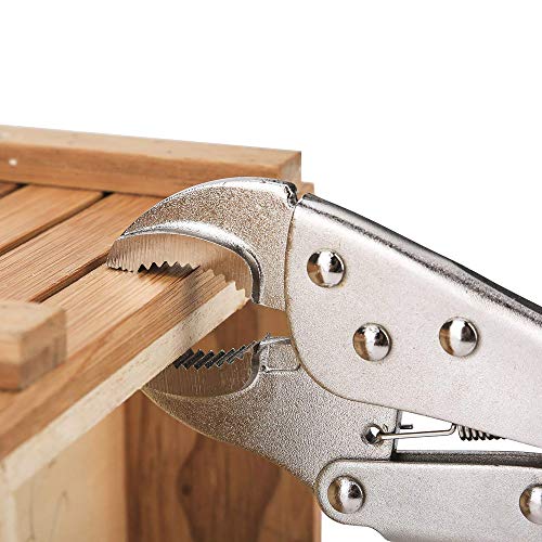 image for Fstop Labs 5 Pack Set Locking Pliers Set, 5 Inch, 7 Inch and 10 Inch C