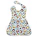 Bumkins SuperSized SuperBib, Oversized Baby Bib, Waterproof, Washable, Stain and Odor Resistant, 6-24 Months – Blue Owl